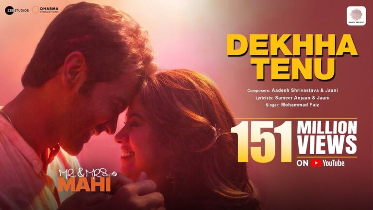 Dekhha Tenu Lyrics